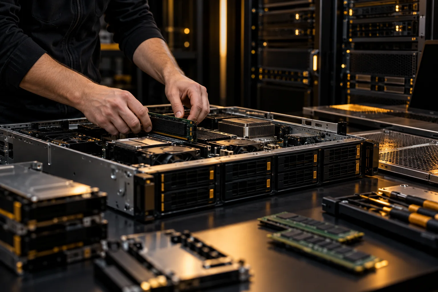 Individuell zusammengestellte Server-Hardware